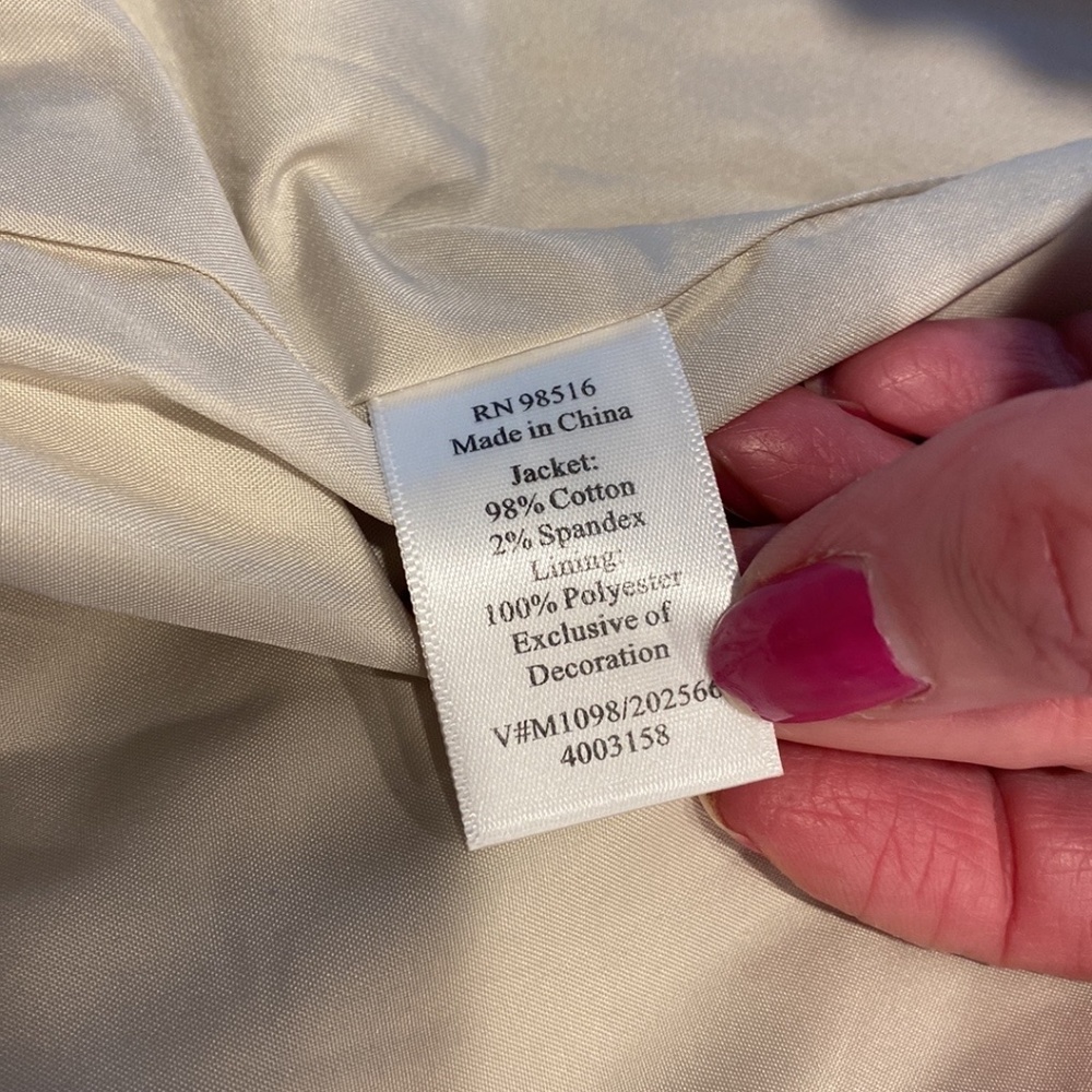Coldwater Creek Brown and Tan Blazer Jacket 14 - Picture 10 of 16